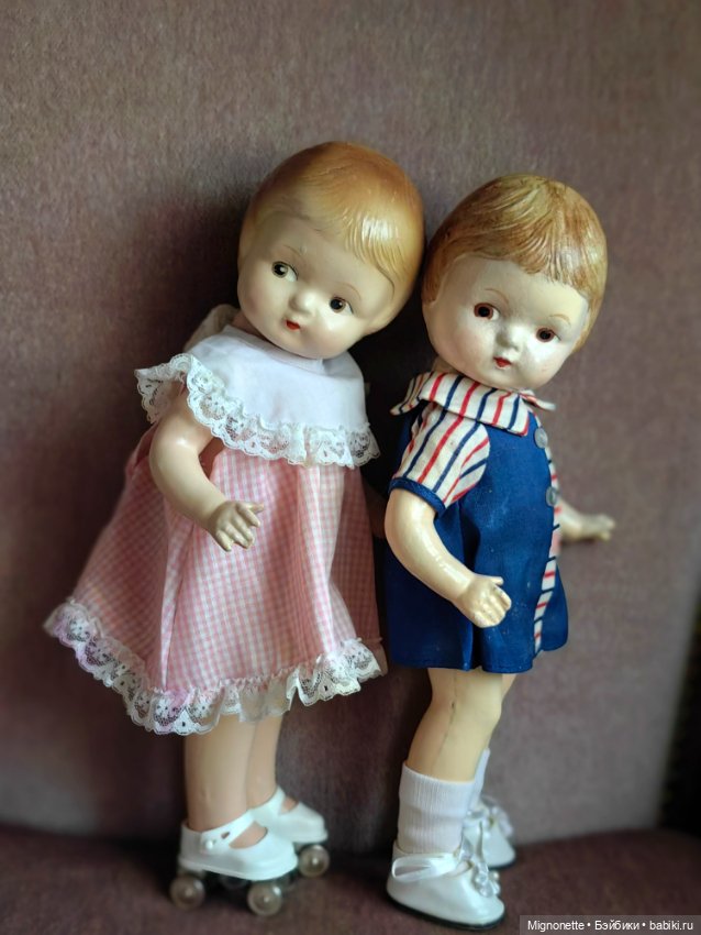 Лиззи и Сьюзи — Антикварные куклы (фото 2)
