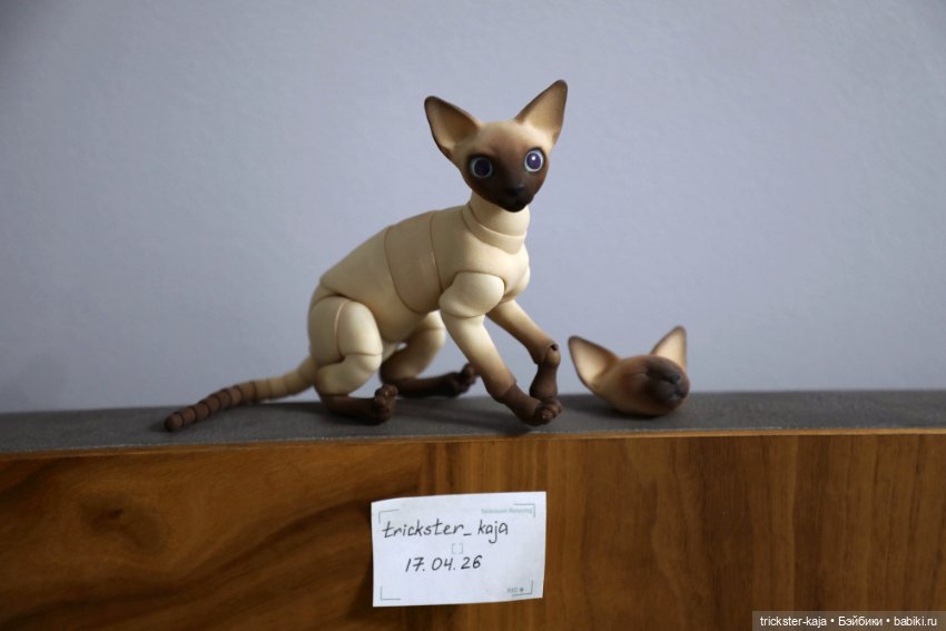 Шарнирный кот ориентал Eve Studio Dolls (фото 3)