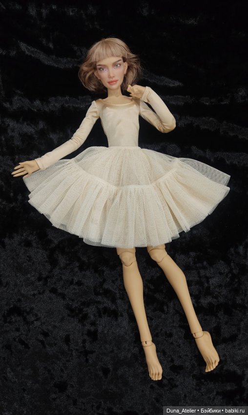 Комплект боди+юбочка — Одежда для BJD (фото 3)