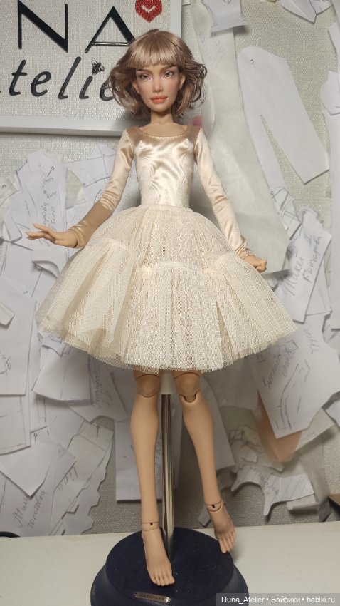 Комплект боди+юбочка — Одежда для BJD (фото 2)