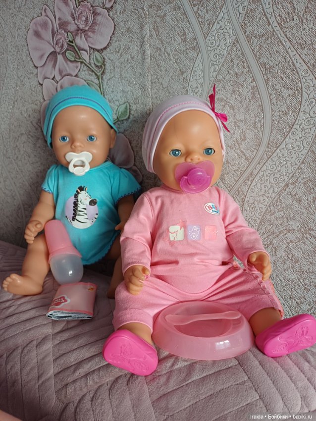 Отдам на востановление двух Baby born