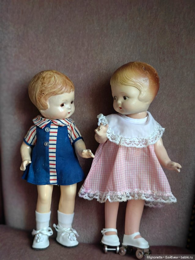 Лиззи и Сьюзи — Антикварные куклы