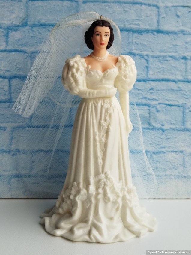 Ёлочные игрушки/фигурки Унесённые Ветром, Скарлетт (фото 5)