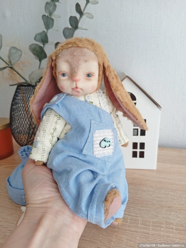 Маленький зайчик 💕 — Авторские игрушки (фото 7)