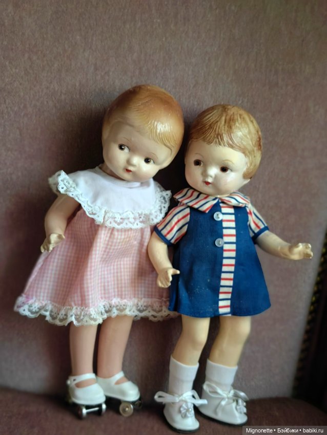 Лиззи и Сьюзи — Антикварные куклы