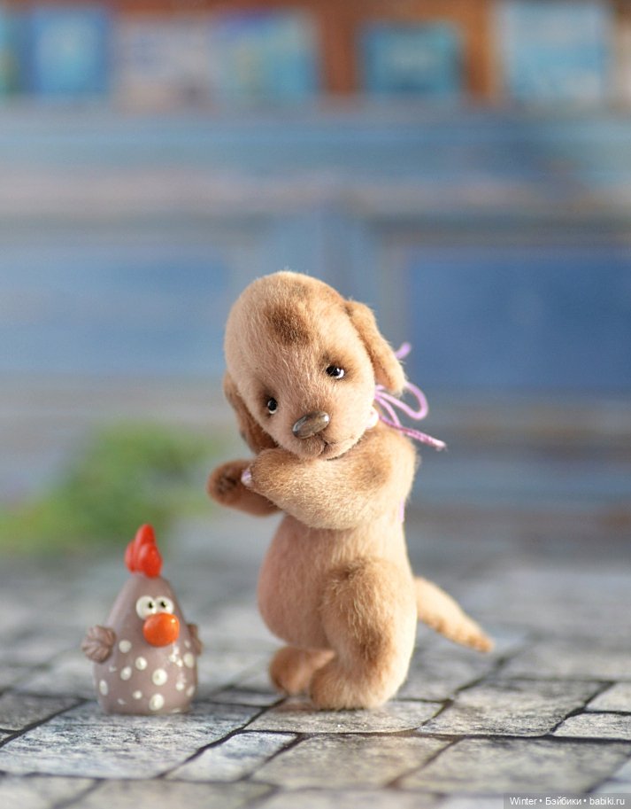 Щеночек Шелтон — Авторские игрушки (фото 7)