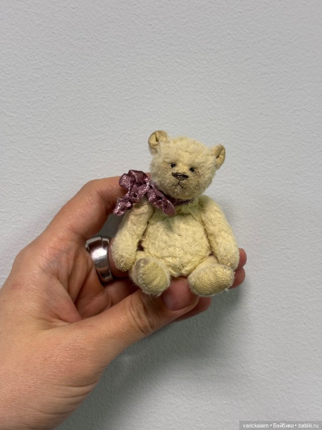 Мишка Тедди миниатюра — Авторские игрушки (фото 2)