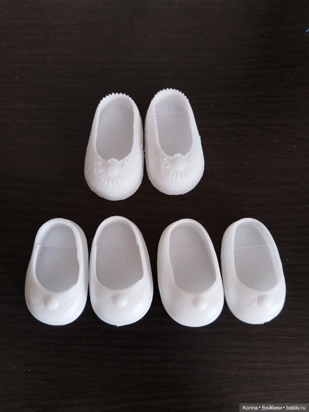 Туфли пластиковые для кукол