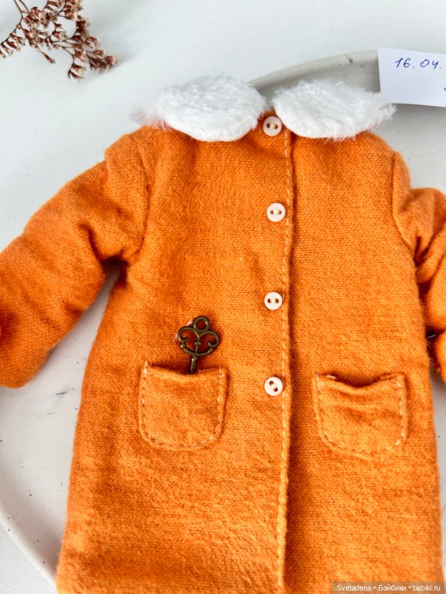 Пальто для куклы — Одежда для BJD (фото 2)