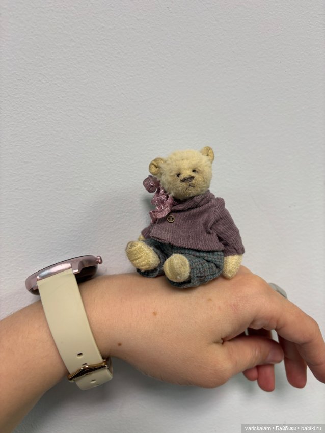 Мишка Тедди миниатюра — Авторские игрушки (фото 3)