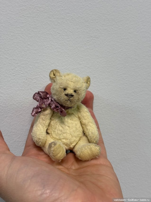 Мишка Тедди миниатюра — Авторские игрушки