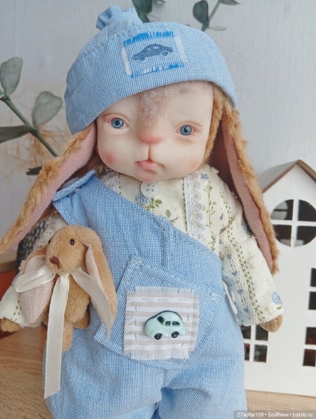 Маленький зайчик 💕 — Авторские игрушки (фото 2)