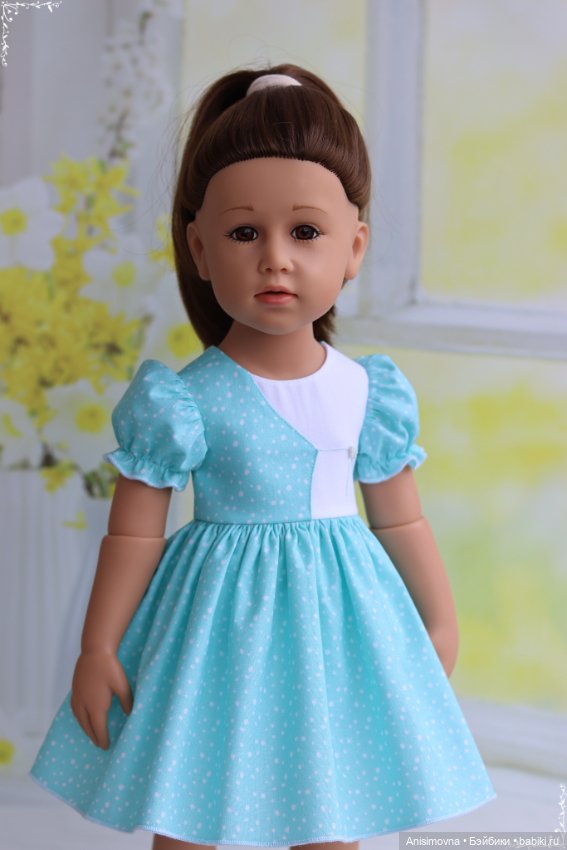 Платье для куклы Готц — Одежда для кукол