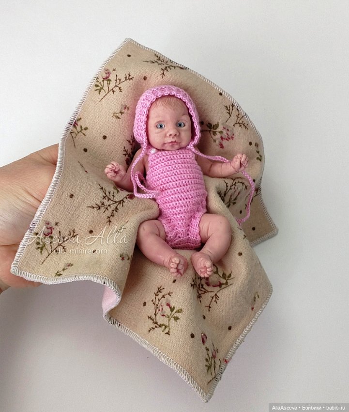 Силиконовый пупсик 11,5 см (фото 4)