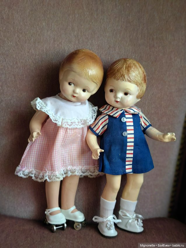 Лиззи и Сьюзи — Антикварные куклы (фото 3)
