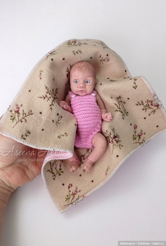 Силиконовый пупсик 11,5 см (фото 6)