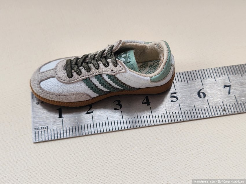 Кроссовки Adidas Samba — Обувь для кукол (фото 4)