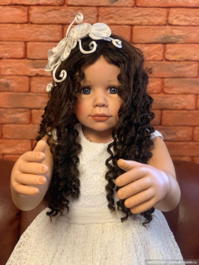 Большая коллекционная кукла (фото 9)