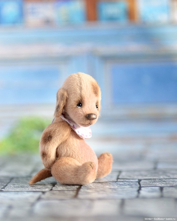 Щеночек Шелтон — Авторские игрушки (фото 6)