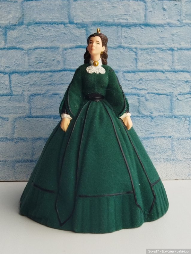 Ёлочные игрушки/фигурки Унесённые Ветром, Скарлетт (фото 6)