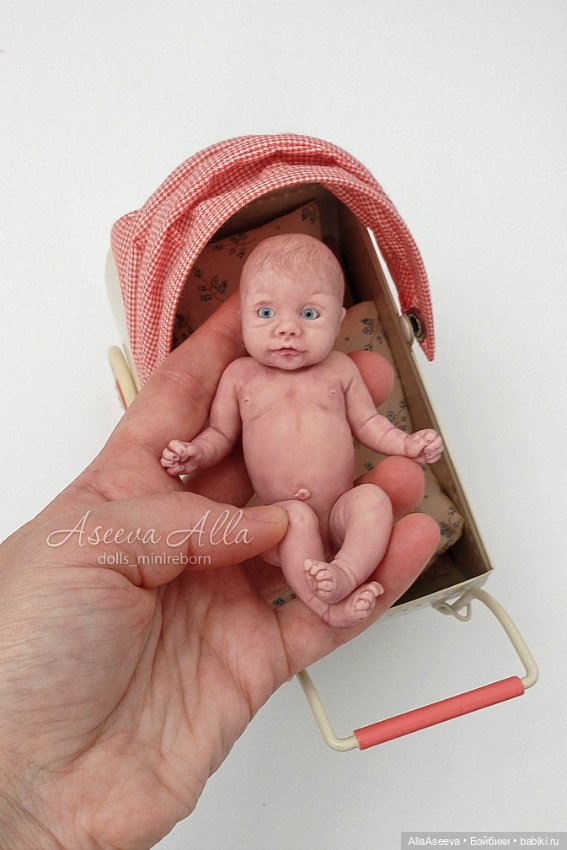 Силиконовый пупсик 11,5 см (фото 2)