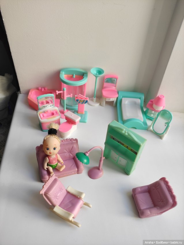 Большой набор из 90-х — Винтажные куклы и игрушки детства