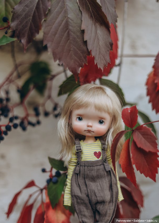 Нежная крошка монст — ООАК (кастом куклы)