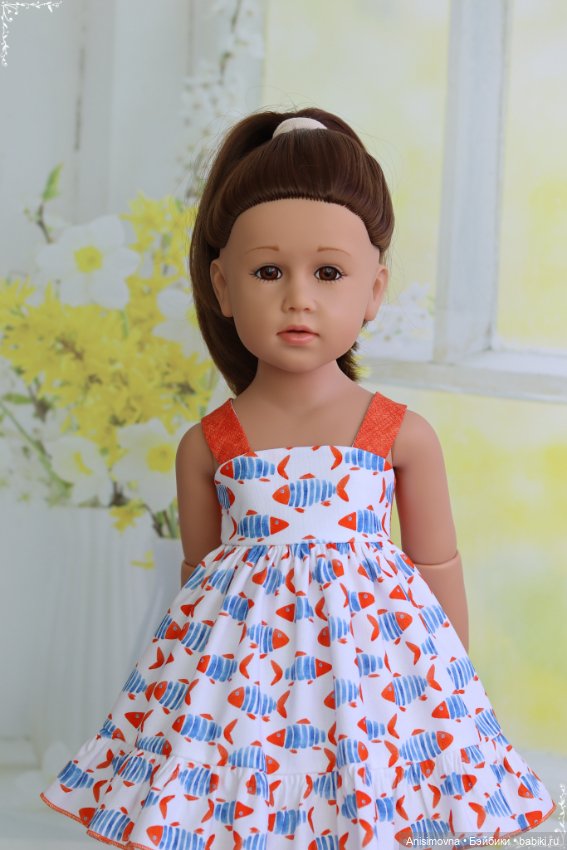 Сарафан для куклы Готц — Одежда для кукол (фото 4)