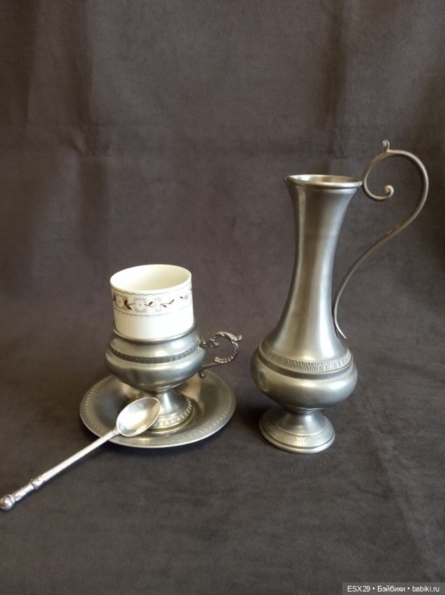 Красивый набор из олова — Аксессуары для кукольных фотосессий (фото 3)