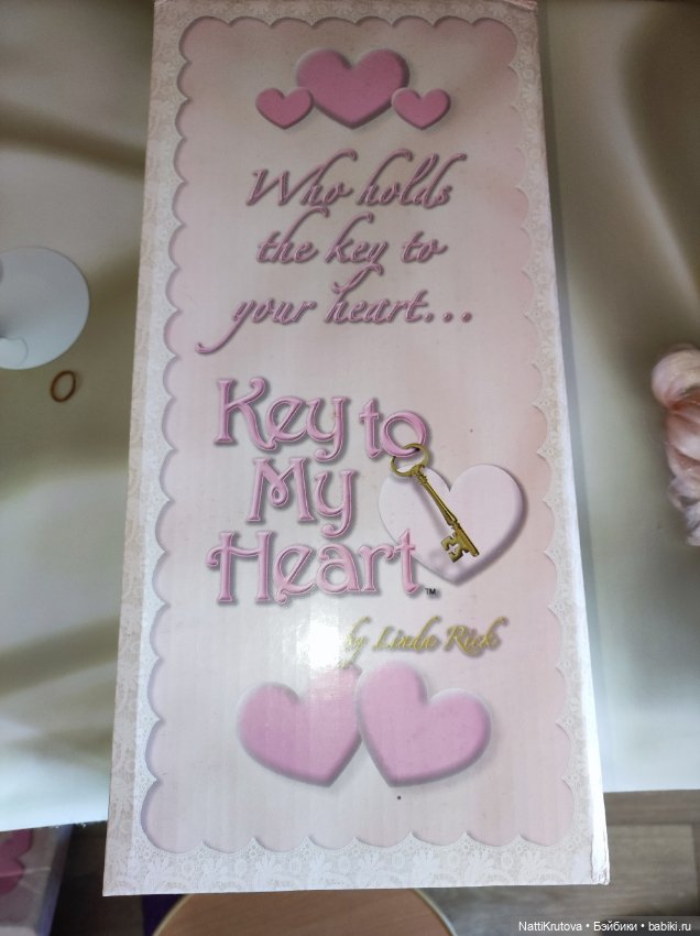 Кукла лимитка KEY TO MY HEART (300 шт на мир) от Linda Rick, 2008г (фото 8)