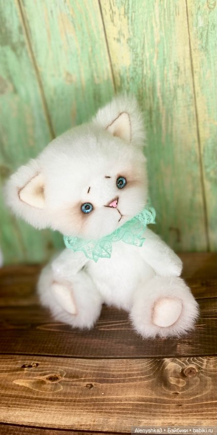 Котёнок Облачко💕 — Авторские игрушки (фото 5)