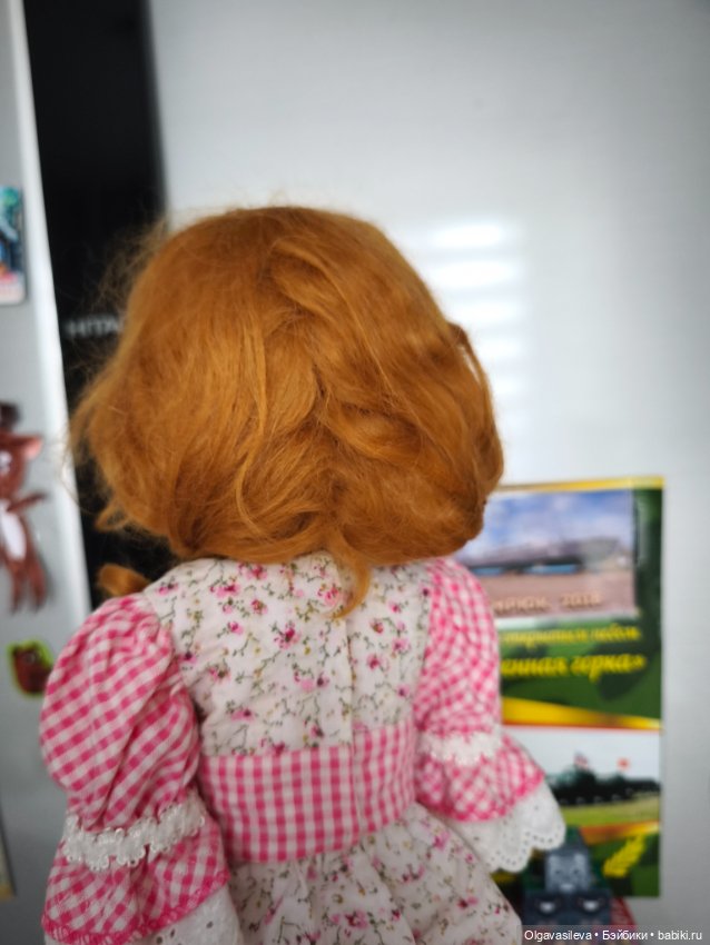 Мохеровый паричок 8-9 — Парики для BJD (фото 3)