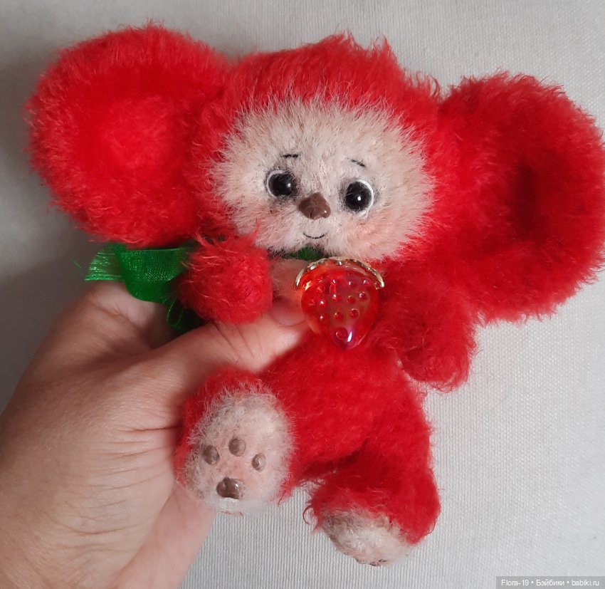 Клубничка — Авторские игрушки (фото 2)
