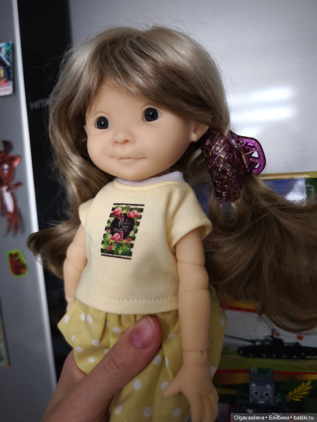 Паричок Monique Gold 8-9 — Парики для BJD (фото 8)