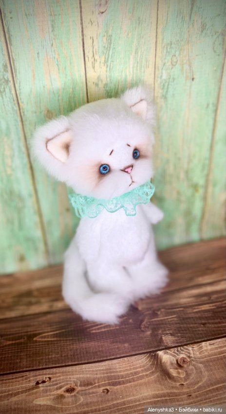 Котёнок Облачко💕 — Авторские игрушки (фото 8)