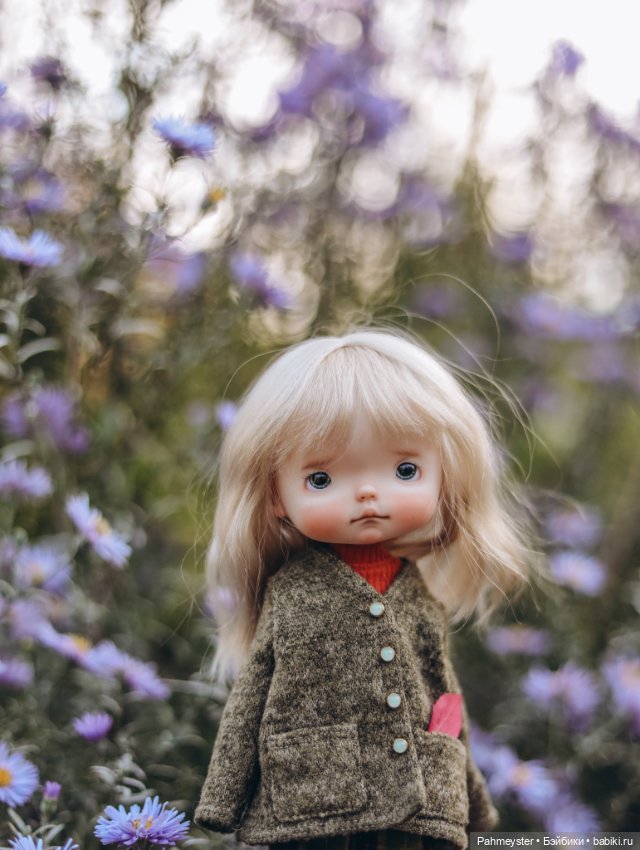 Нежная крошка монст — ООАК (кастом куклы) (фото 5)