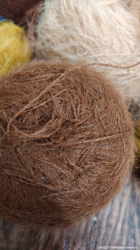 Набор пряжи( пух норки) — Пряжа (фото 2)