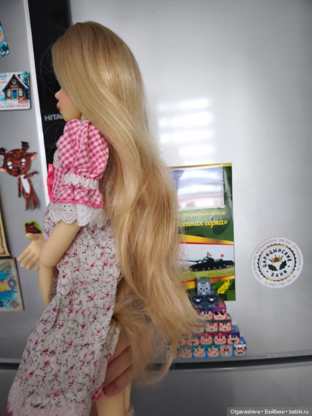 Парик Monique Gold 8-9 — Парики для BJD (фото 3)