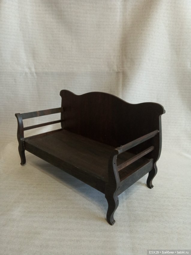 Скамья для кукол до 30 см