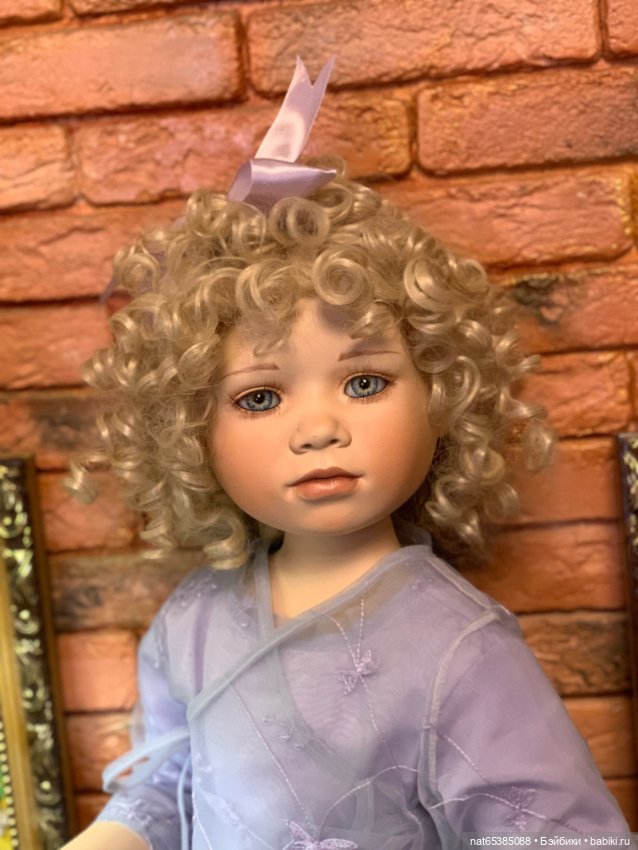 Кукла фарфоровая коллекционная (фото 8)