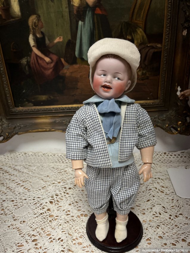 Очаровательный мальчишка тоддлер Gebrüder Heubach 8191 рост 35 см (фото 5)
