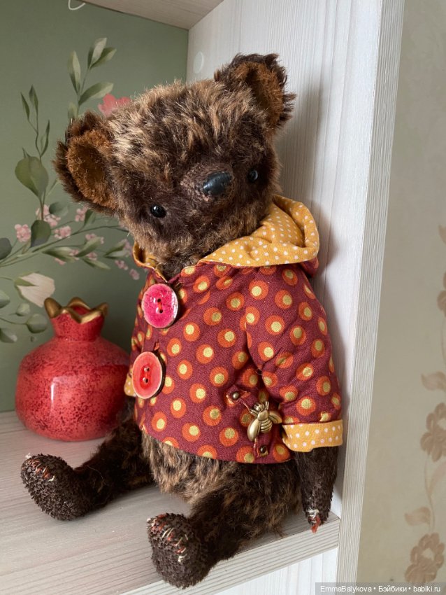Мишка Чуня🎈 — Авторские игрушки (фото 5)