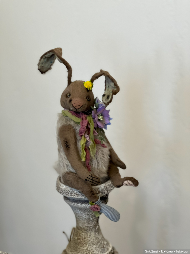 Зайчик — Авторские игрушки (фото 4)
