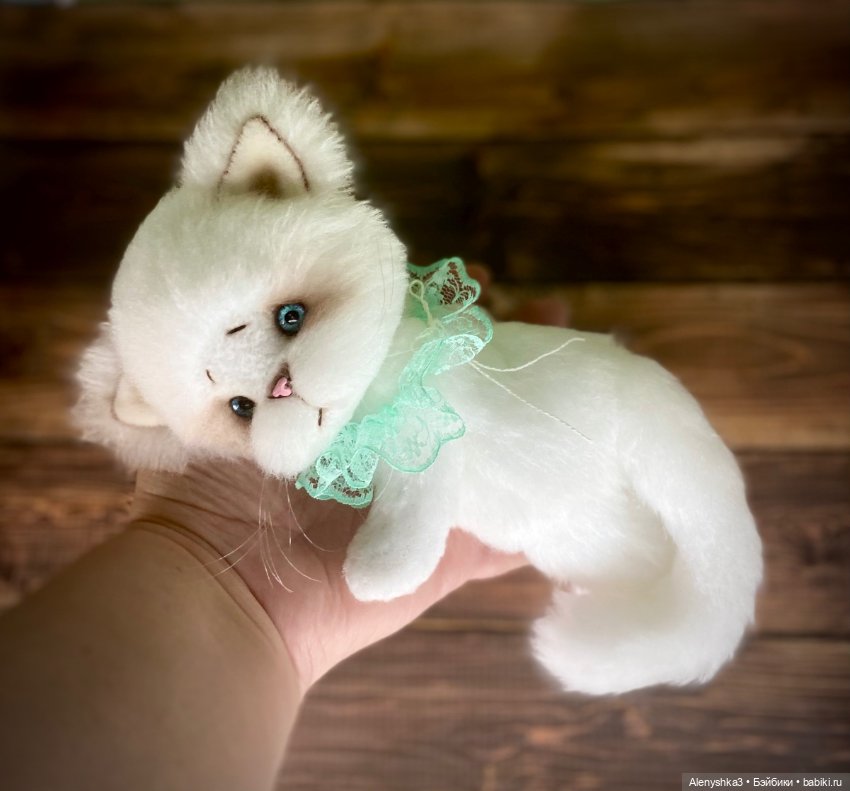 Котёнок Облачко💕 — Авторские игрушки (фото 2)