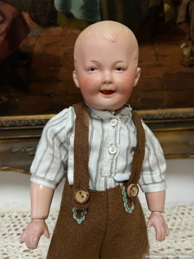 Очаровательный мальчишка тоддлер Gebrüder Heubach 7647 рост 30 см (фото 4)