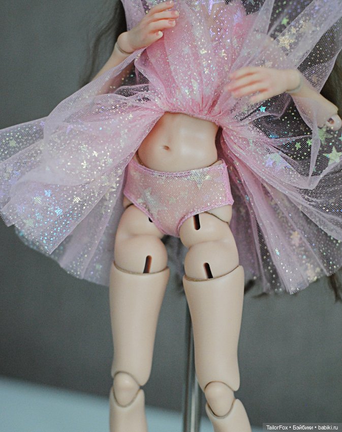 Комплект для Птички Лоры: платье + трусики + бантик в прическу (фото 7)