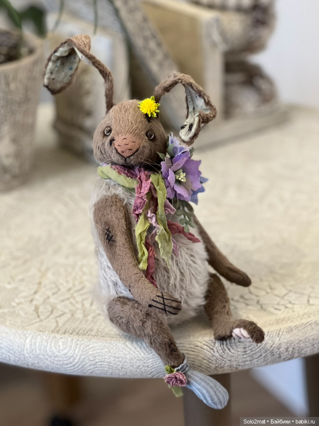 Зайчик — Авторские игрушки (фото 2)