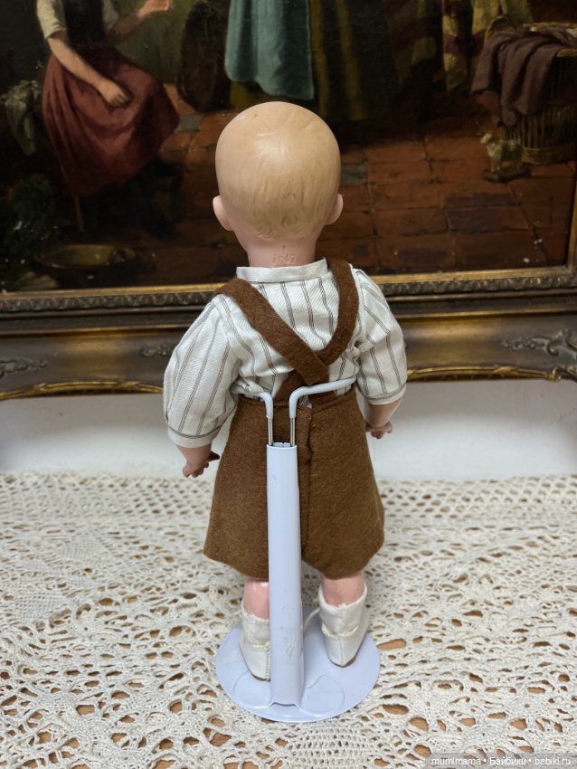 Очаровательный мальчишка тоддлер Gebrüder Heubach 7647 рост 30 см (фото 9)