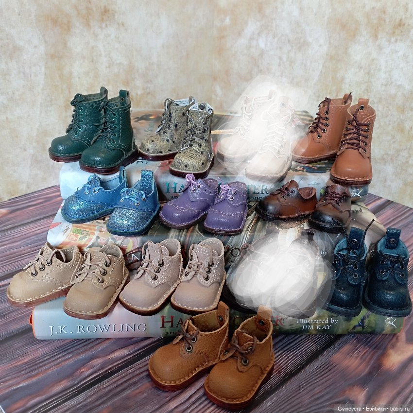 Много обуви на паол — Обувь для кукол (фото 3)