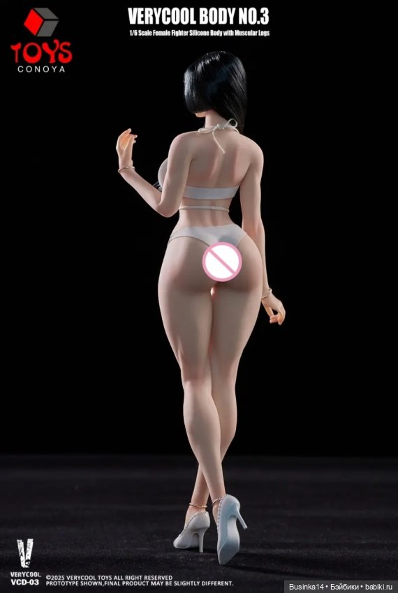 Phicen CONOYA VCD-03 Силиконовая фигурка (фото 3)